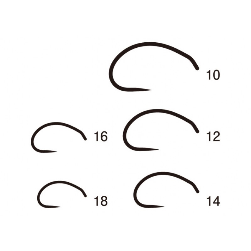 Крючок GAMAKATSU C12 BARBLESS №10/NS BLACK/25шт Крючок GAMAKATSU C12 BARBLESS №10/NS BLACK/25шт